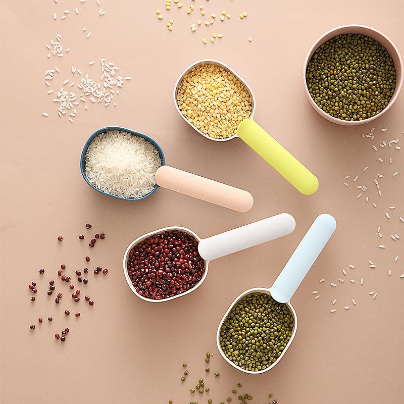 Clip on Rice Spoon Rice washing Plastic Spoon Creative function