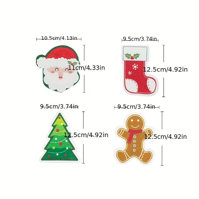 Christmas Pot Sponge Cartoon Dish Brush for Cleaning Kitchen Sink