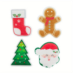 Christmas Pot Sponge Cartoon Dish Brush for Cleaning Kitchen Sink