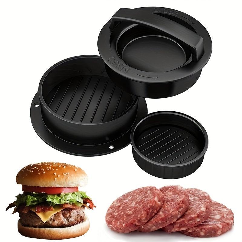 Hamburger Patty Press Mold with Patty Paper
