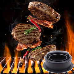 Hamburger Patty Press Mold with Patty Paper