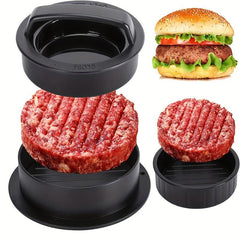 Hamburger Patty Press Mold with Patty Paper