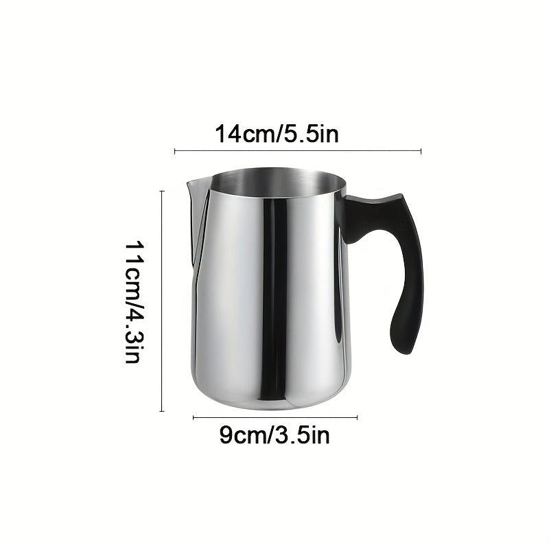 Stainless Steel Milk Frothing Jug for Coffee Steaming