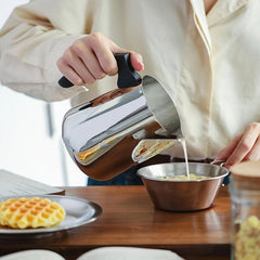 Stainless Steel Milk Frothing Jug for Coffee Steaming