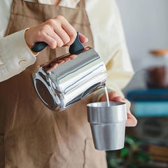 Stainless Steel Milk Frothing Jug for Coffee Steaming