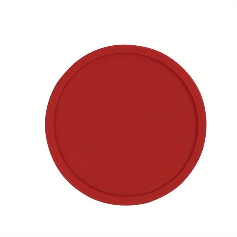 6pcs Silicone Coasters Non Slip Heat Resistant Tabletop Protection