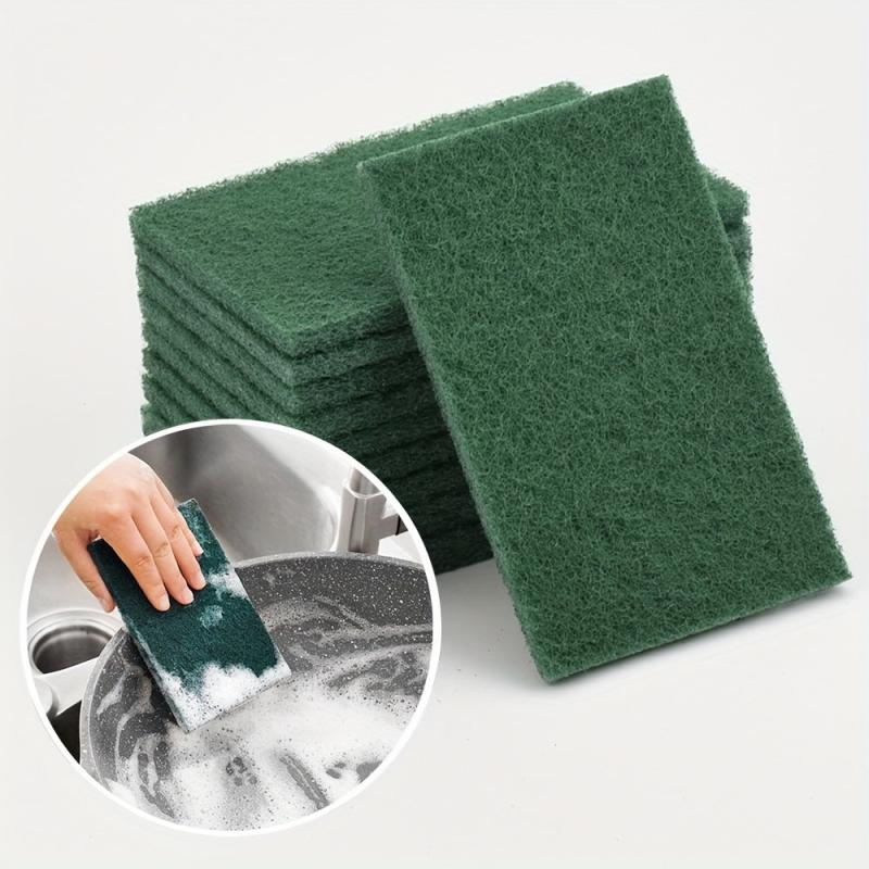 4pcs Cleaning Sponge Scouring Pad Dish Cloths Antibacterial