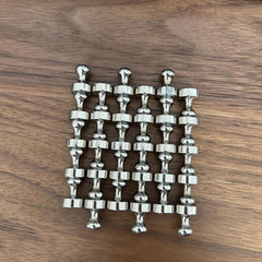 Neodymium Push Pin Magnets for Fridge Office Whiteboard - Pack of 50