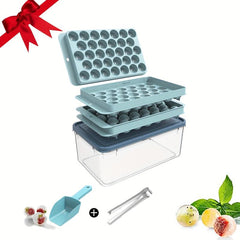 33 Ball Ice Tray Set with Fresh-keeping Box, Clip, and Shovel