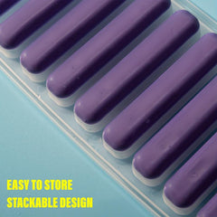 Silicone Narrow Ice Stick Cube Trays for Sports and Water Bottles