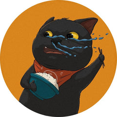 3pcs Cat Coasters Absorbent Cup Mat - Home Decor & Kitchen Gadgets