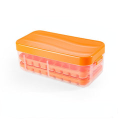 Ice Cube Mold With Removable Lids Stackable Ice Tray