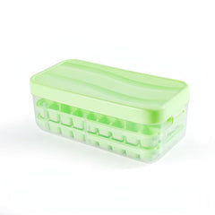 Ice Cube Mold With Removable Lids Stackable Ice Tray
