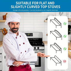 Kitchen Stove Magnetic Shelf Spice Rack Organizer