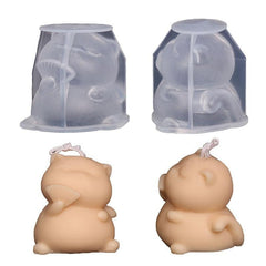 Cat Silicone Mold for Candle Soap