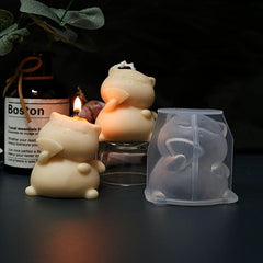 Cat Silicone Mold for Candle Soap
