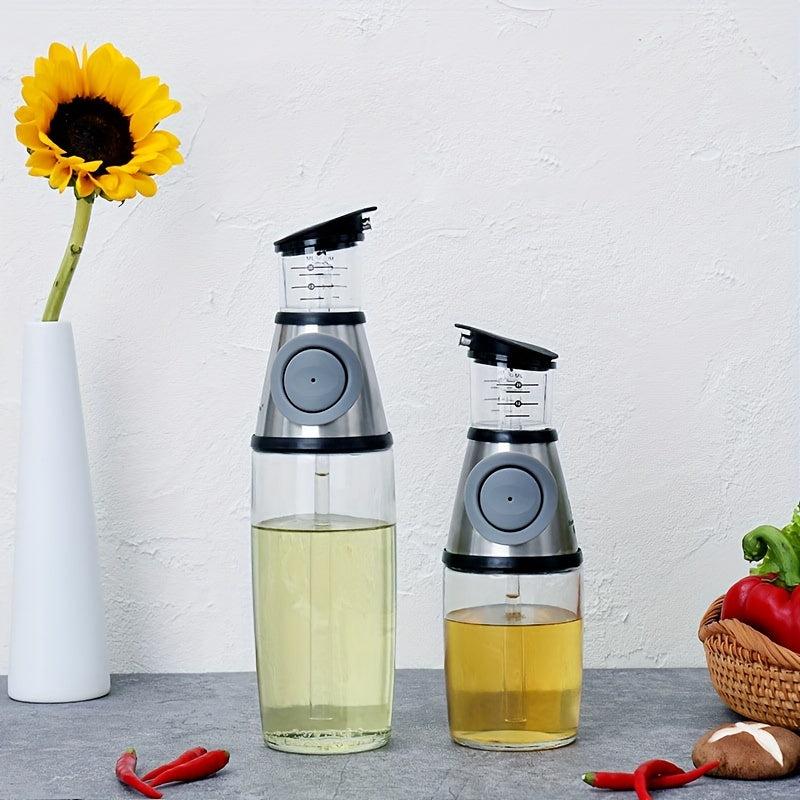 Glass Dispenser 250ml Olive Oil Bottle Soy Sauce and Vinegar Dispenser
