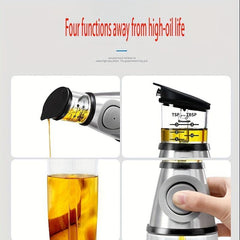 Glass Dispenser 250ml Olive Oil Bottle Soy Sauce and Vinegar Dispenser