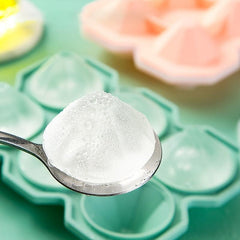 Diamond Ice Cube Tray Flexible Mold Easy Release Ice Maker