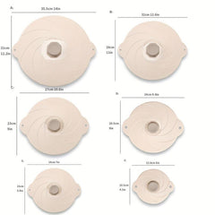 Silicone Lids Microwave Splatter Cover 6 Sizes Reusable