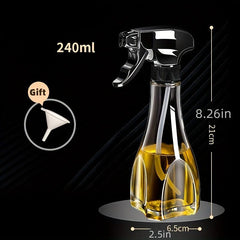 1pc Glass Kitchen Sprayer Mister Spray Bottle Household Salad BBQ Baking Camping