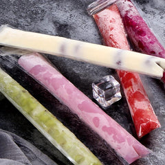 30pcs Ice Cream Popsicle Plastic Pouch Cake Bread Chocolate Package Bag