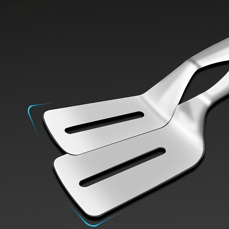 Stainless Steel Barbecue Spatula Tongs Multifunctional BBQ Steak Clamp