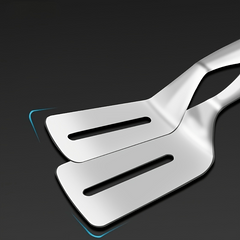 Stainless Steel Barbecue Spatula Tongs Multifunctional BBQ Steak Clamp