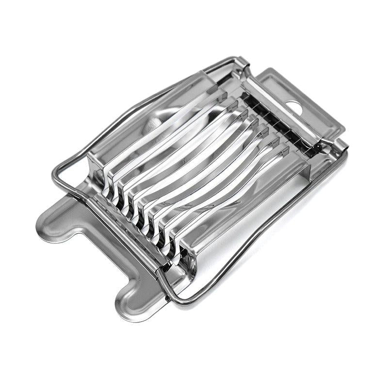 Stainless Steel Egg Cutter Boiled Egg Slicer Kitchen Accessories