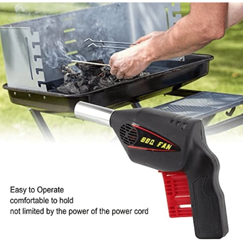 Portable BBQ Blower Handheld Air Blower for Outdoor Cooking and Camping