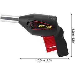 Portable BBQ Blower Handheld Air Blower for Outdoor Cooking and Camping