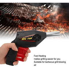 Portable BBQ Blower Handheld Air Blower for Outdoor Cooking and Camping