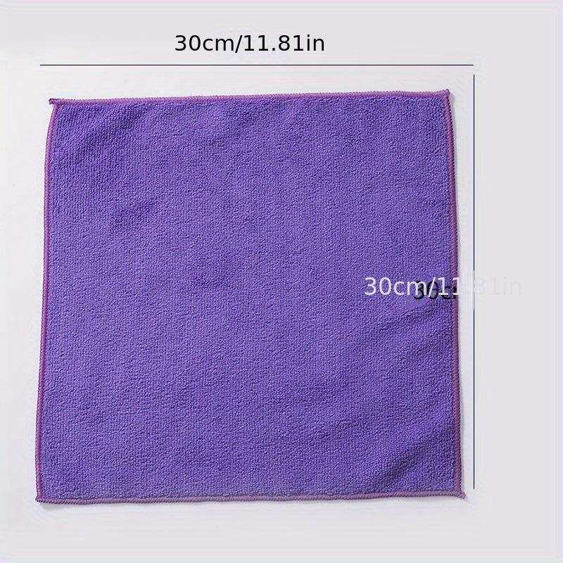 1pc Microfiber Kitchen Dish Cloth Soft Cleaning Rag