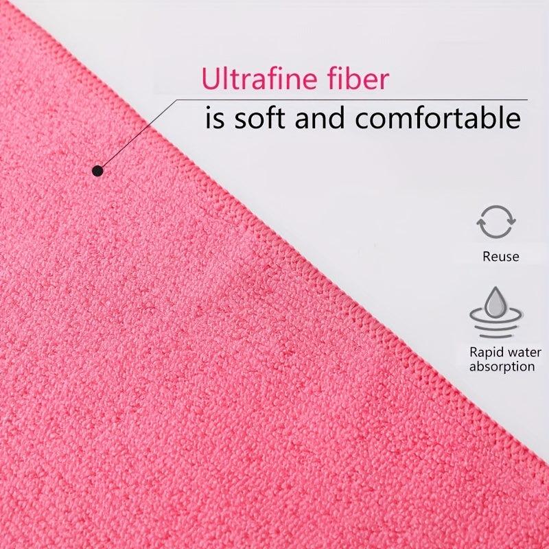 1pc Microfiber Kitchen Dish Cloth Soft Cleaning Rag