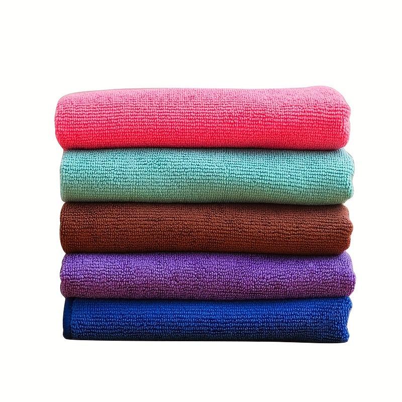 1pc Microfiber Kitchen Dish Cloth Soft Cleaning Rag