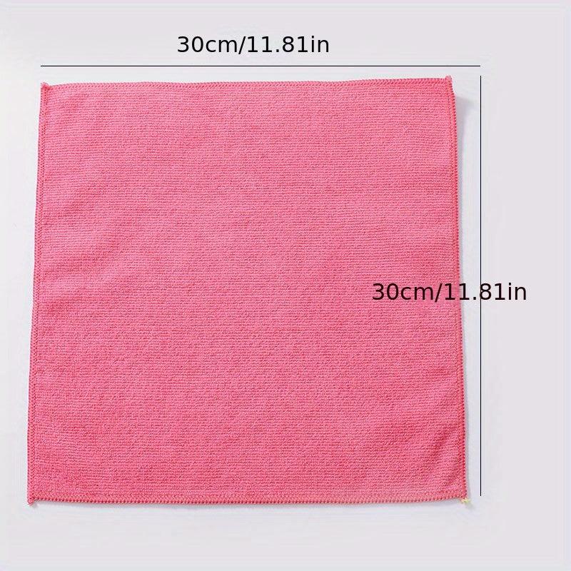 1pc Microfiber Kitchen Dish Cloth Soft Cleaning Rag
