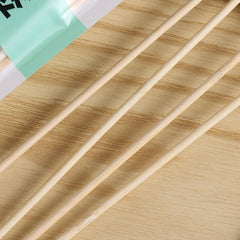 100pcs Disposable BBQ Bamboo Skewers Fruit Vegetable Outdoor Skewers