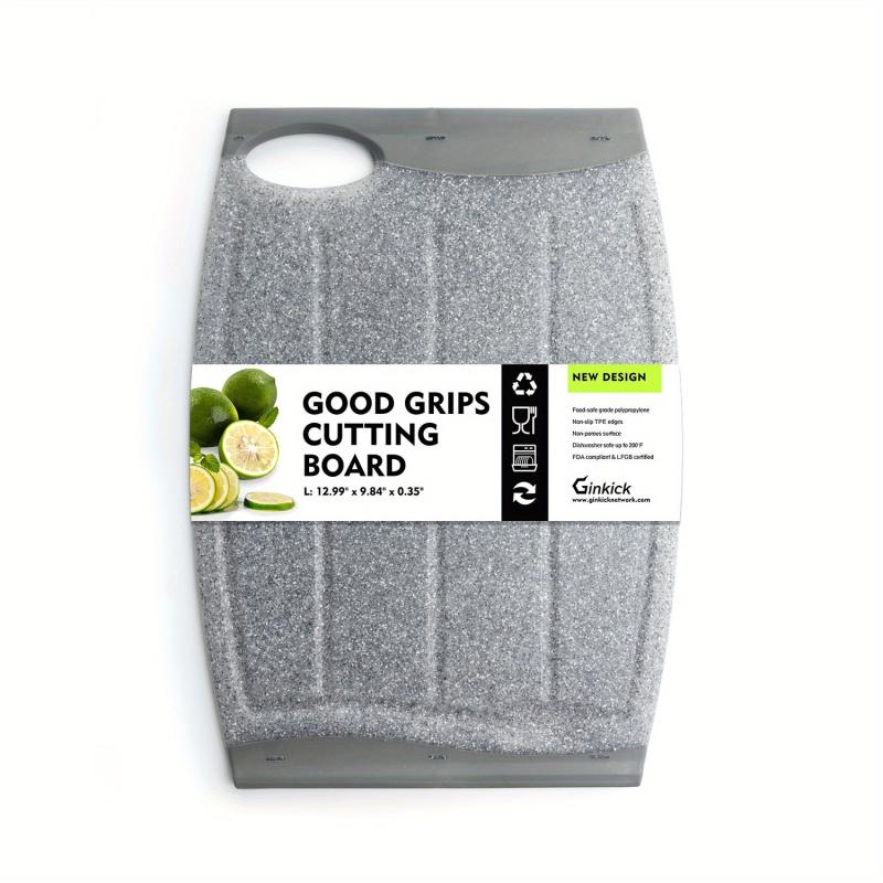 Kitchen Cutting Board with Easy Grip Handle BPA-Free