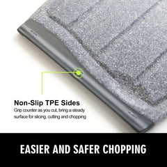 Kitchen Cutting Board with Easy Grip Handle BPA-Free