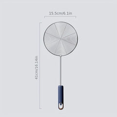Large Stainless Steel Skimmer Ladle Long Handle Hot Pot Filter Spoon