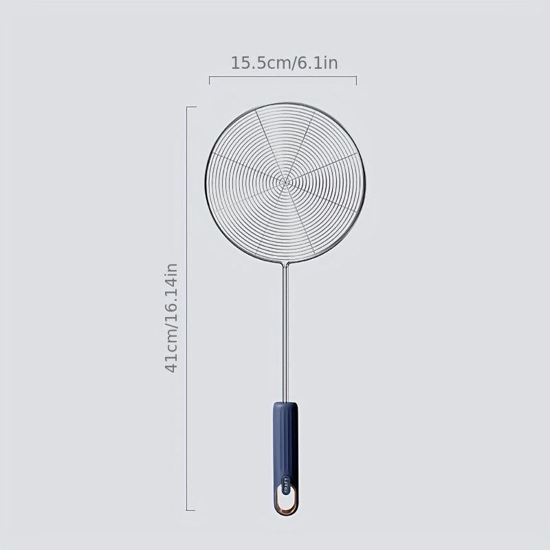 Large Stainless Steel Skimmer Ladle Long Handle Hot Pot Filter Spoon