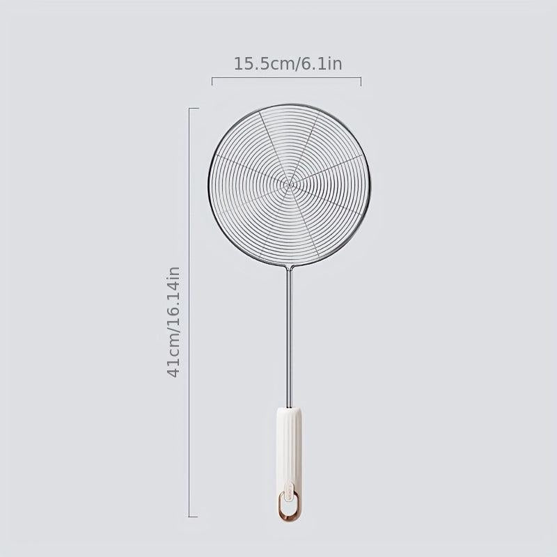 Large Stainless Steel Skimmer Ladle Long Handle Hot Pot Filter Spoon