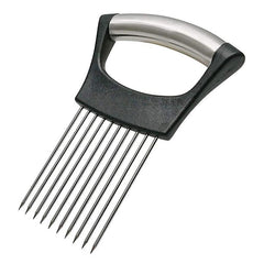 Stainless Steel Onion Slicer Holder for Easy Cutting