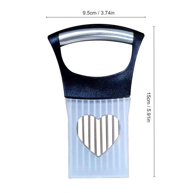 Stainless Steel Onion Slicer Holder for Easy Cutting