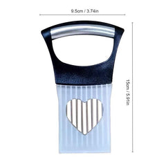 Stainless Steel Onion Slicer Holder for Easy Cutting