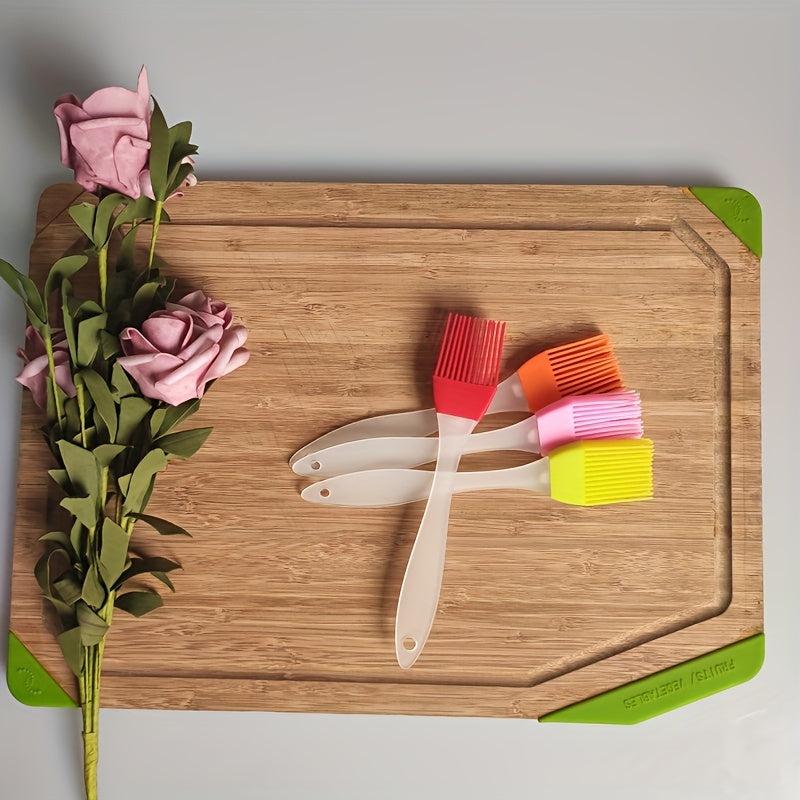 Portable Silicone BBQ Basting Brush for Kitchen and Outdoor Cooking