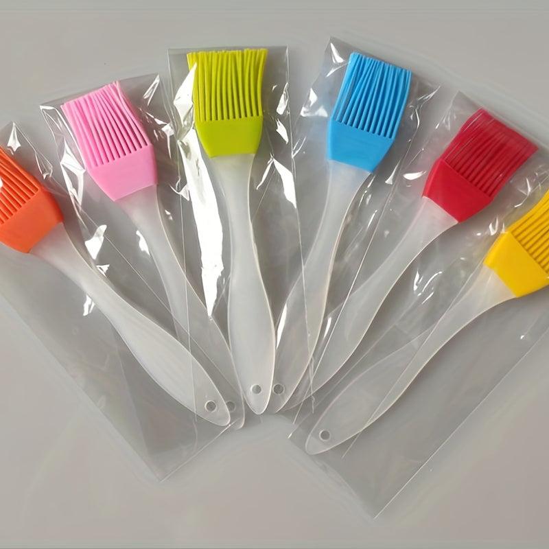Portable Silicone BBQ Basting Brush for Kitchen and Outdoor Cooking