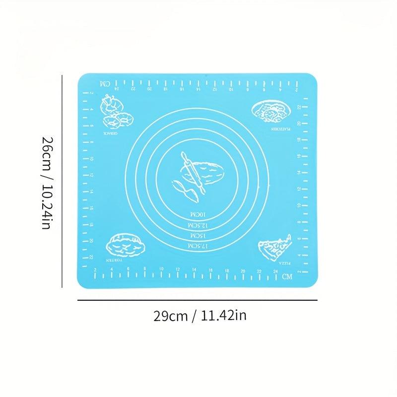 1pc Silicone Pastry Mat Non Stick Baking Mat Counter Mat