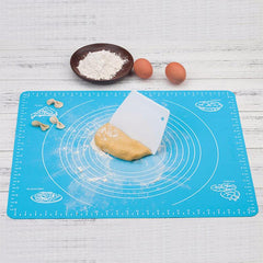 1pc Silicone Pastry Mat Non Stick Baking Mat Counter Mat
