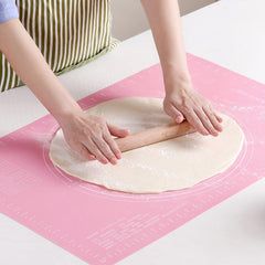 1pc Silicone Pastry Mat Non Stick Baking Mat Counter Mat